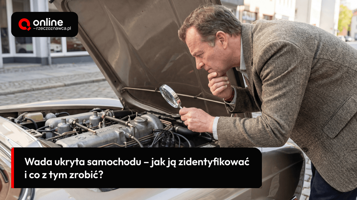 wada ukryta samochodu