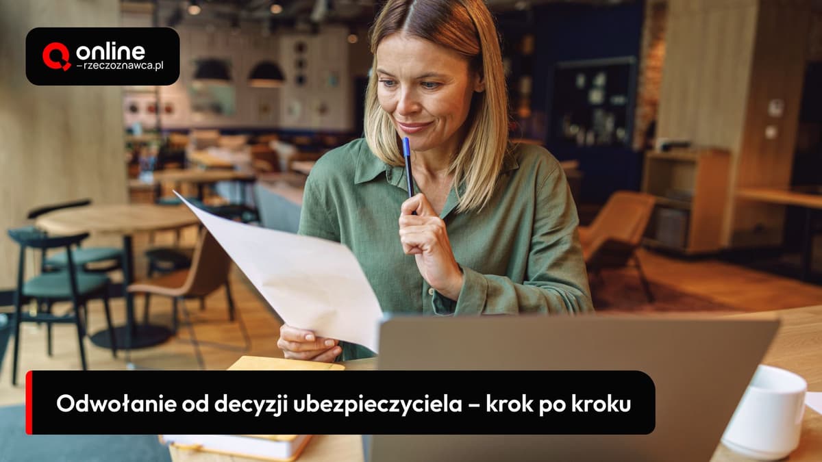odwołanie od decyzji ubezpieczyciela