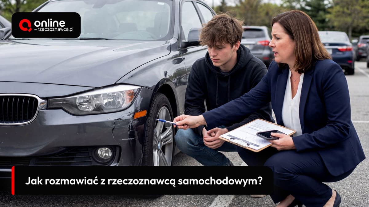 jak rozmawiać z rzeczoznawcą samochodowym