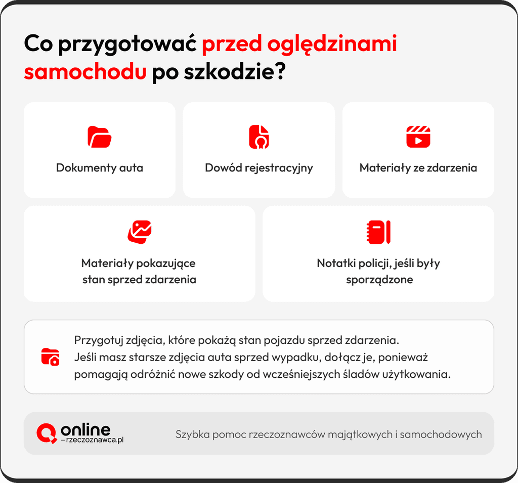 jak rozmawiać z rzeczoznawcą samochodowym